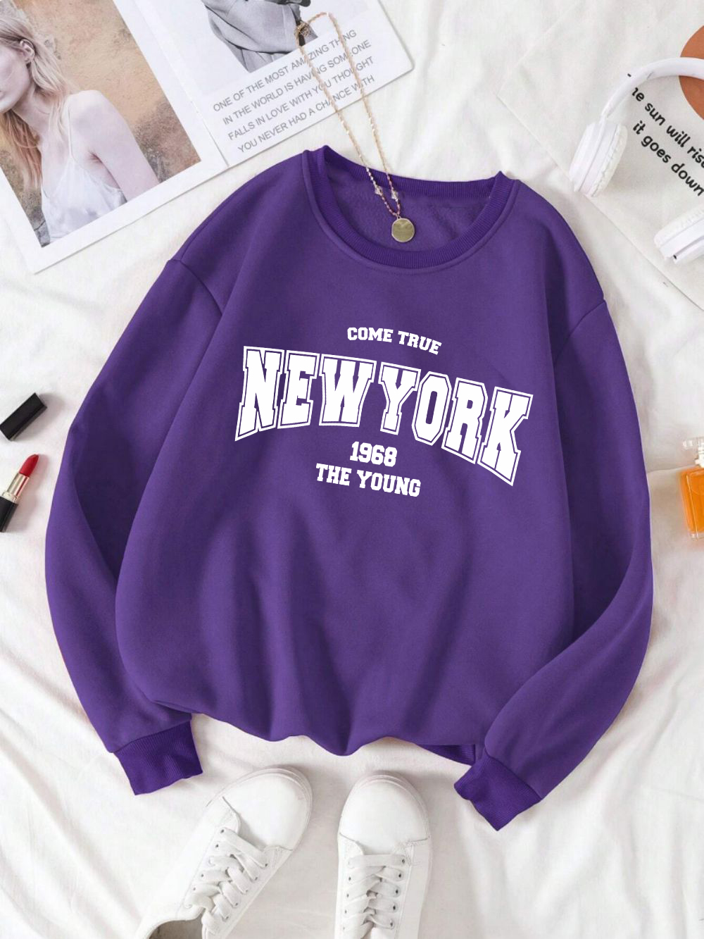Cartoons Women Hoodie New York – Outdoor Lighting New York recenzja i cena
