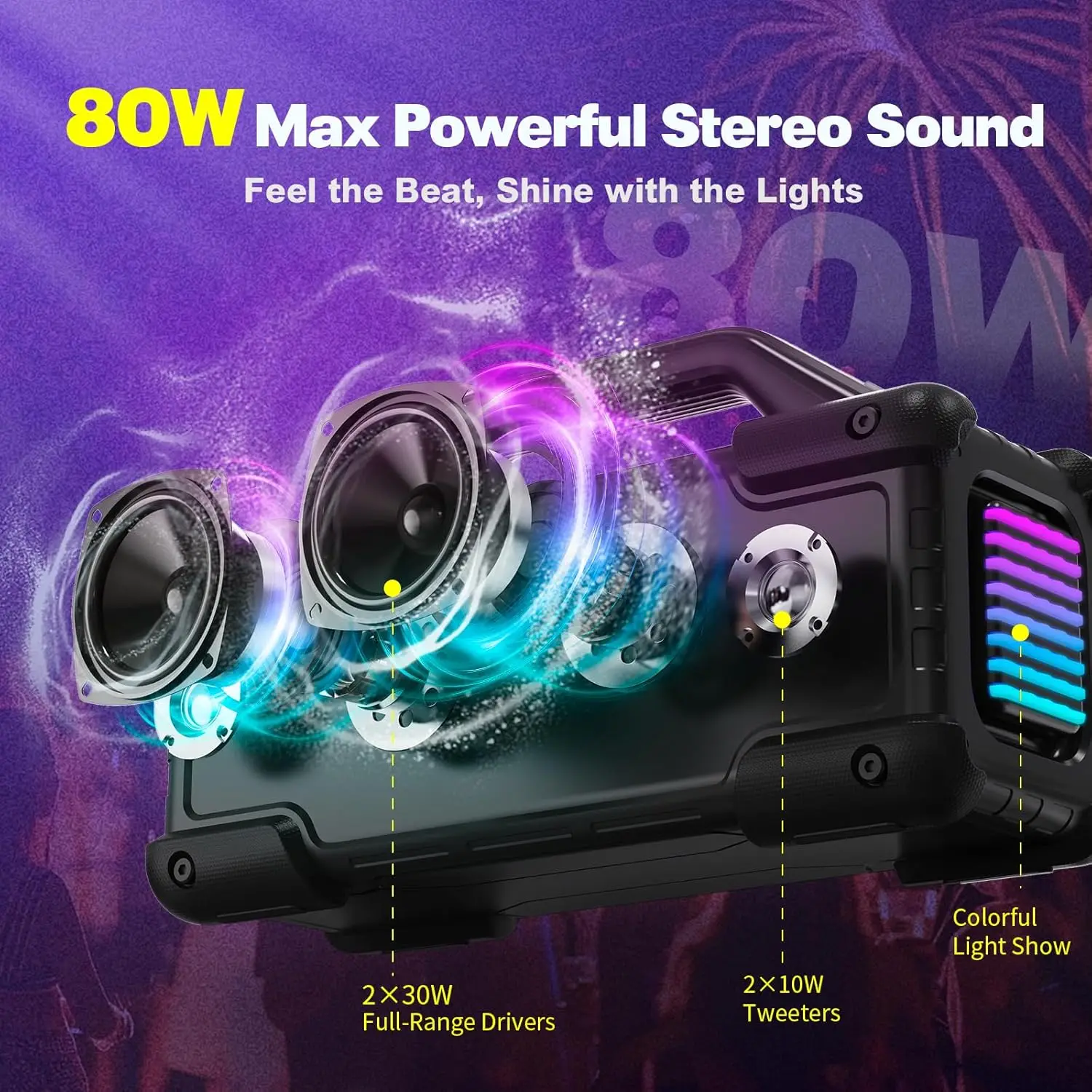 Portable Bluetooth Speaker Wir – Outdoor Lighting Wireless recenzja i cena