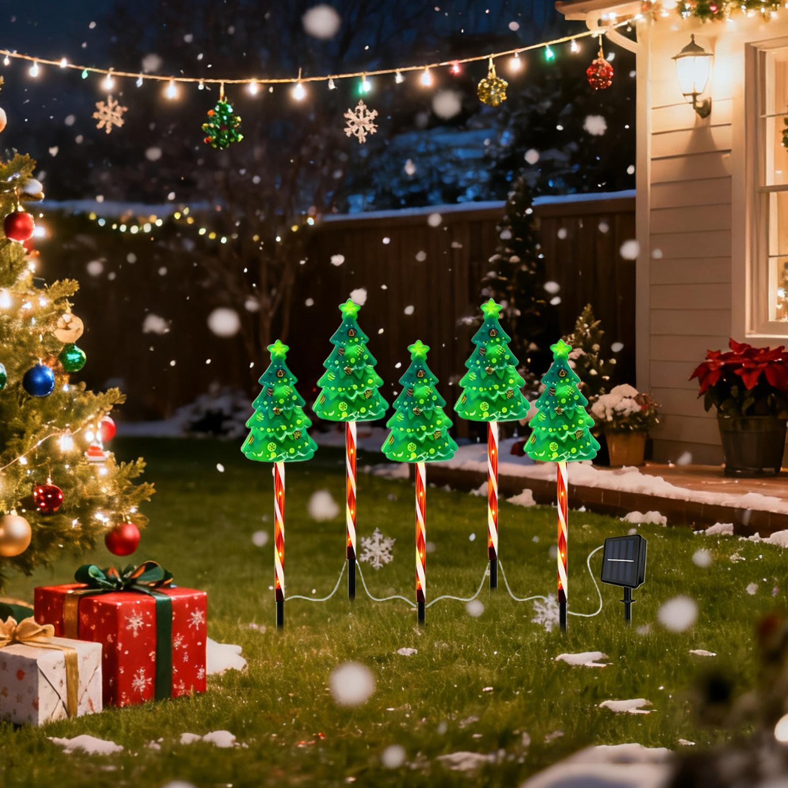 Christmas Tree Driveway Light  – Outdoor Lighting Front Yard recenzja i cena