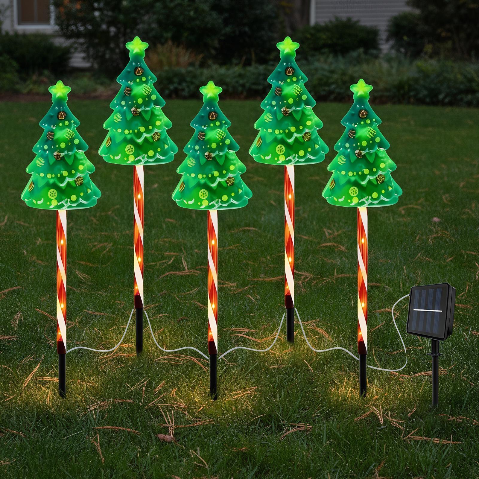 Christmas Tree Driveway Light  – Outdoor Lighting Front Yard recenzja i cena