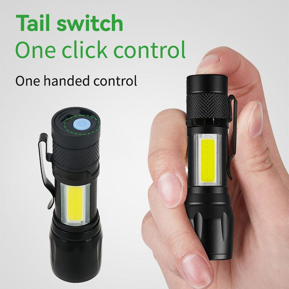 Mini LED Flashlight COB+XPE Po – Outdoor Lighting Nearby recenzja i cena