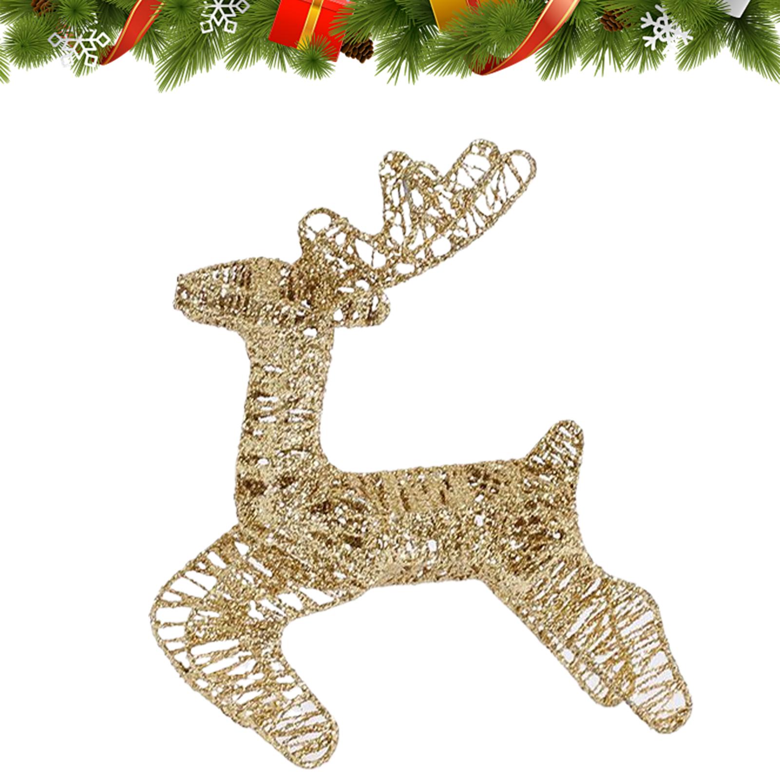 Light Up Reindeer Anti-Rust Fe – Outdoor Lighting Front Yard recenzja i cena