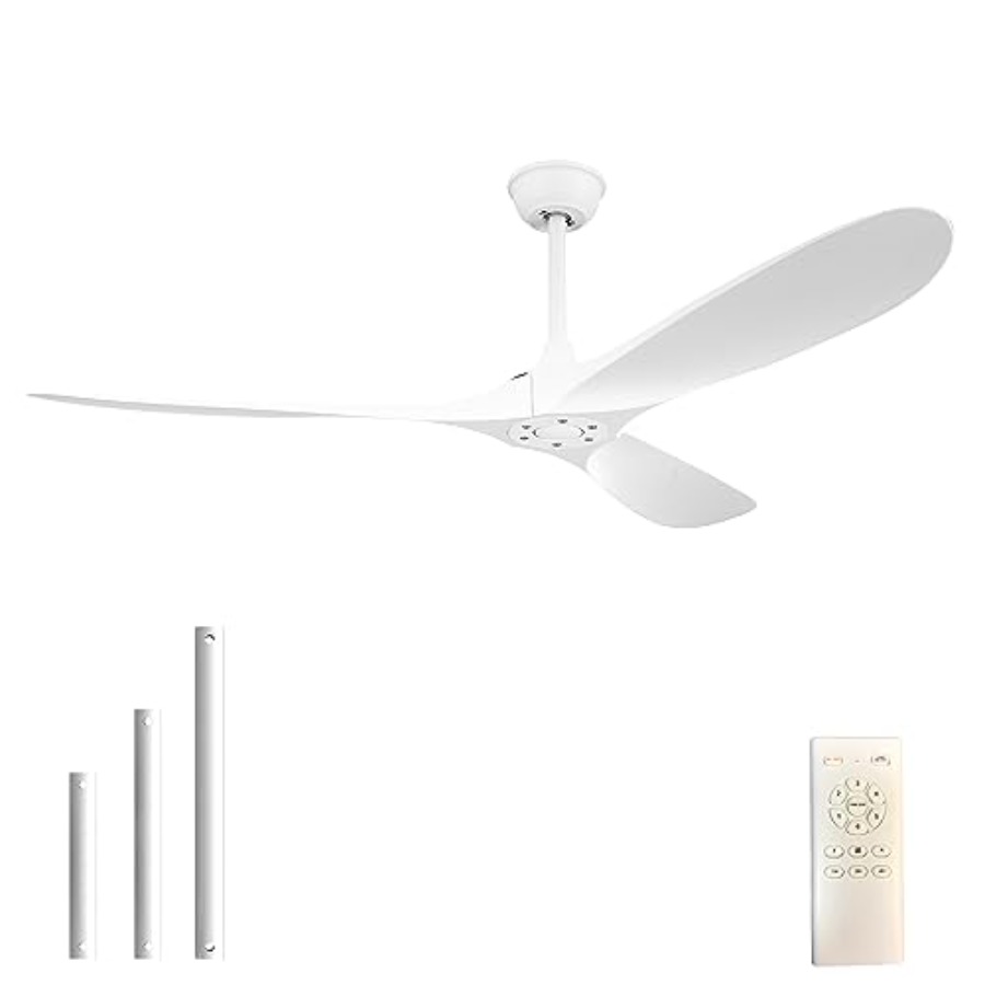 52'' Outdoor Ceiling Fan No Li – Outdoor Lighting Remote Control recenzja i cena