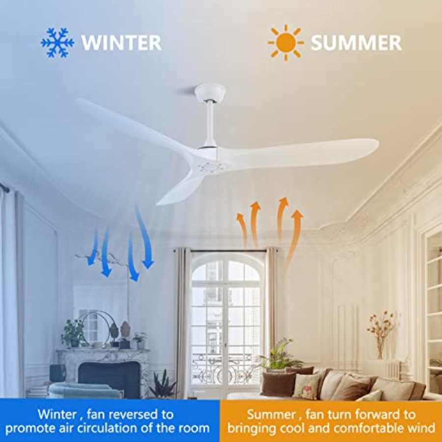 52'' Outdoor Ceiling Fan No Li – Outdoor Lighting Remote Control recenzja i cena