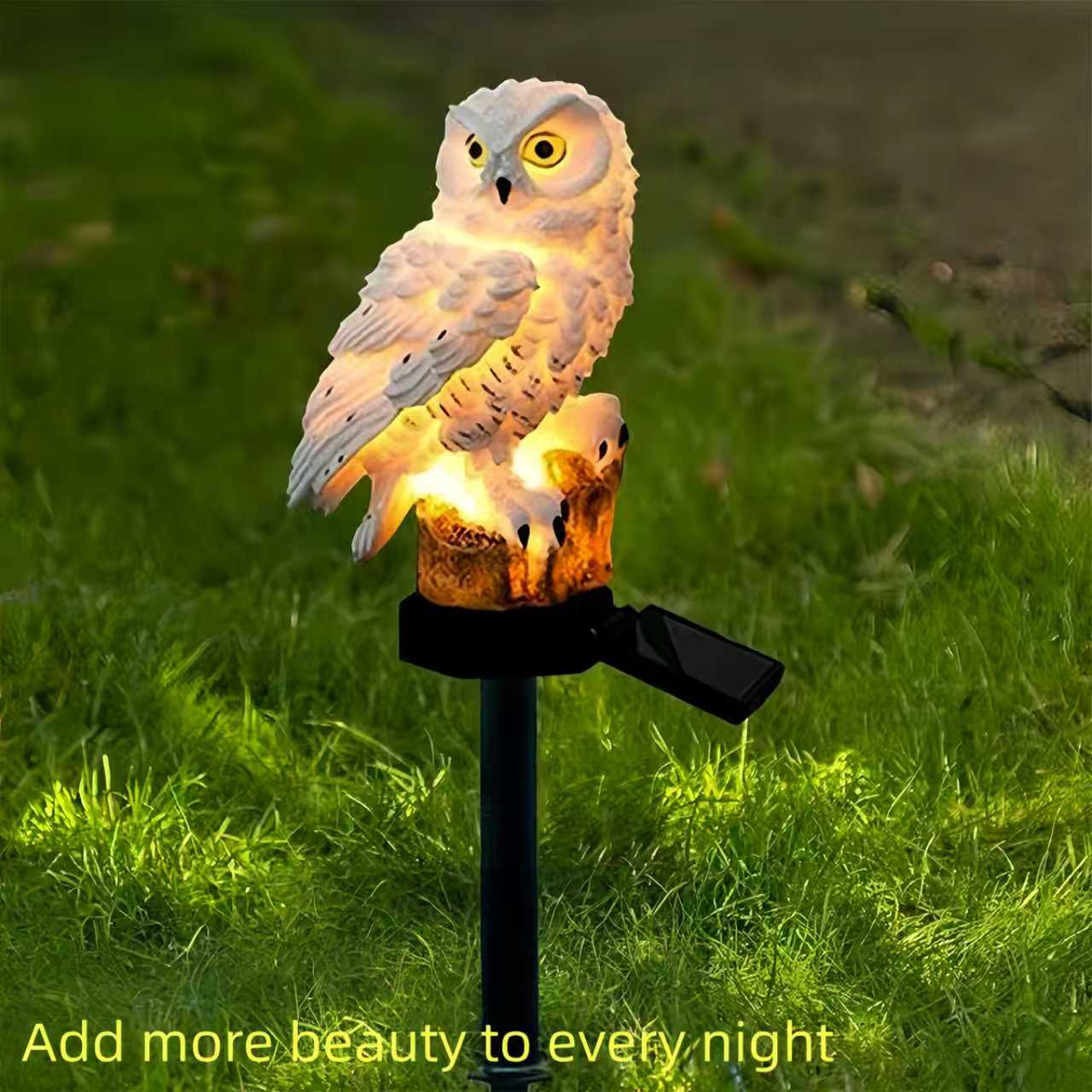 Solar Owl Garden Stake Light O – Outdoor Lighting Ground recenzja i cena