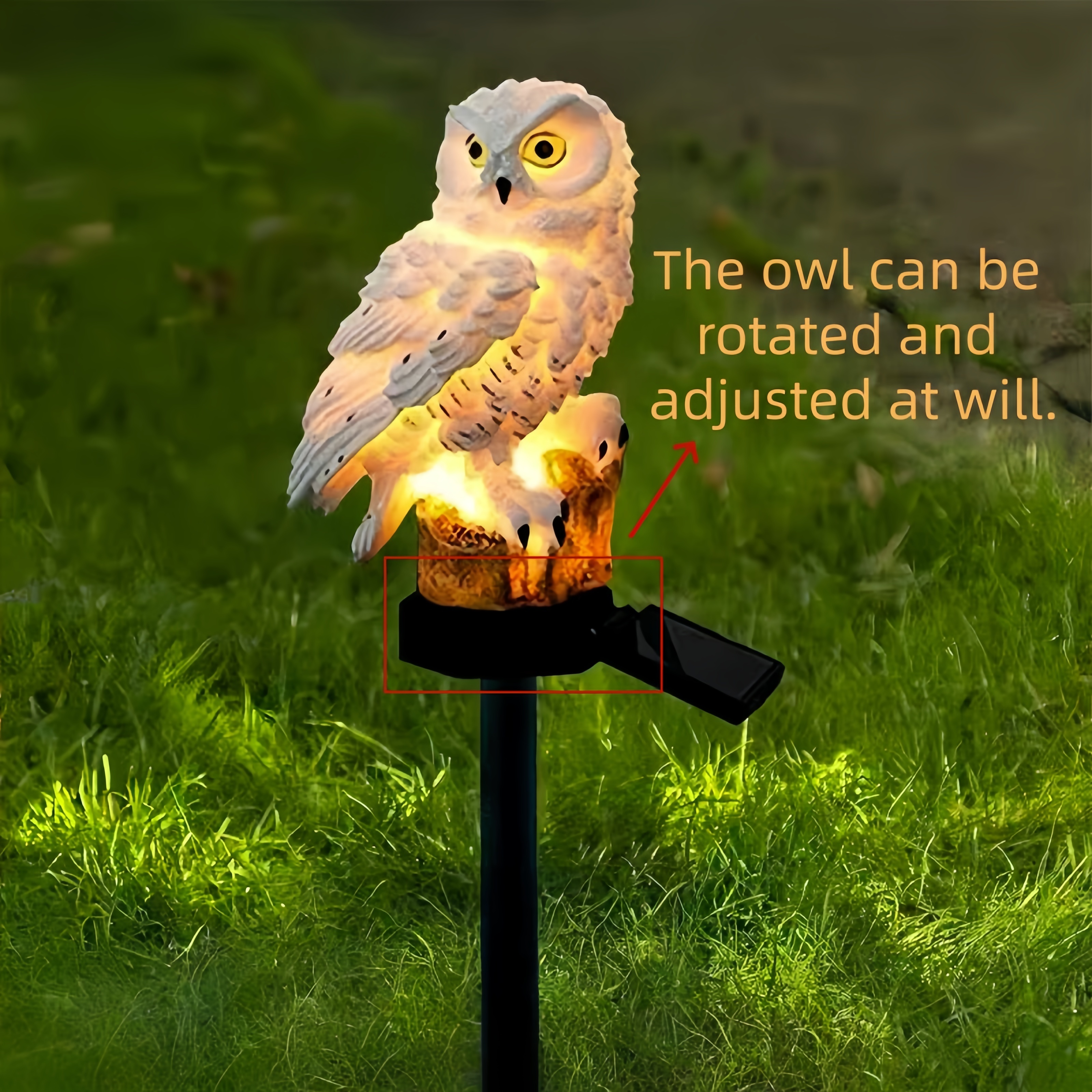 Solar Owl Garden Stake Light O – Outdoor Lighting Ground recenzja i cena