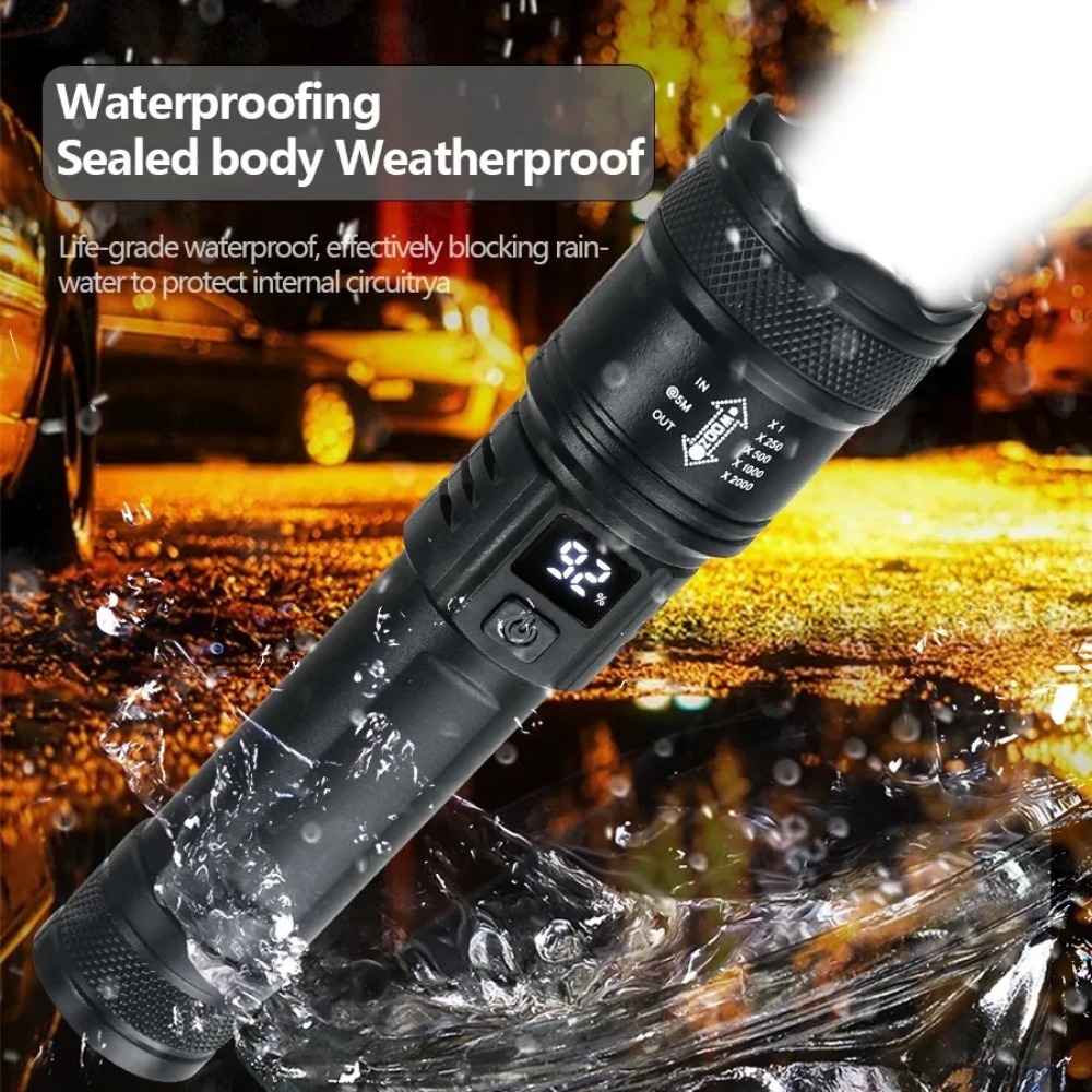 Rechargeable LED Flashlight Zo – Outdoor Lighting Nearby recenzja i cena