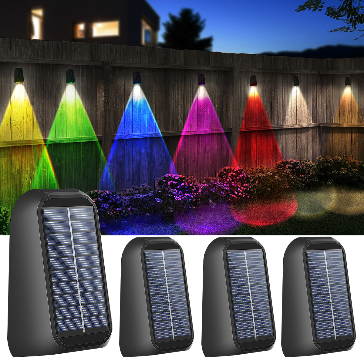 Solar Wall Lamp Solar Fence Li – Outdoor Lighting For Fence recenzja i cena