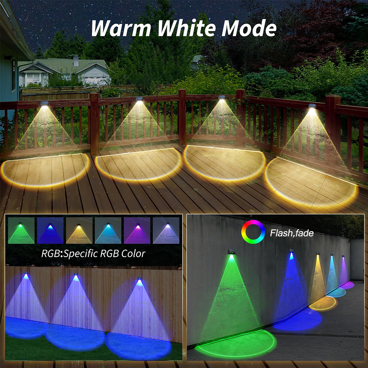 Solar Wall Lamp Solar Fence Li – Outdoor Lighting For Fence recenzja i cena