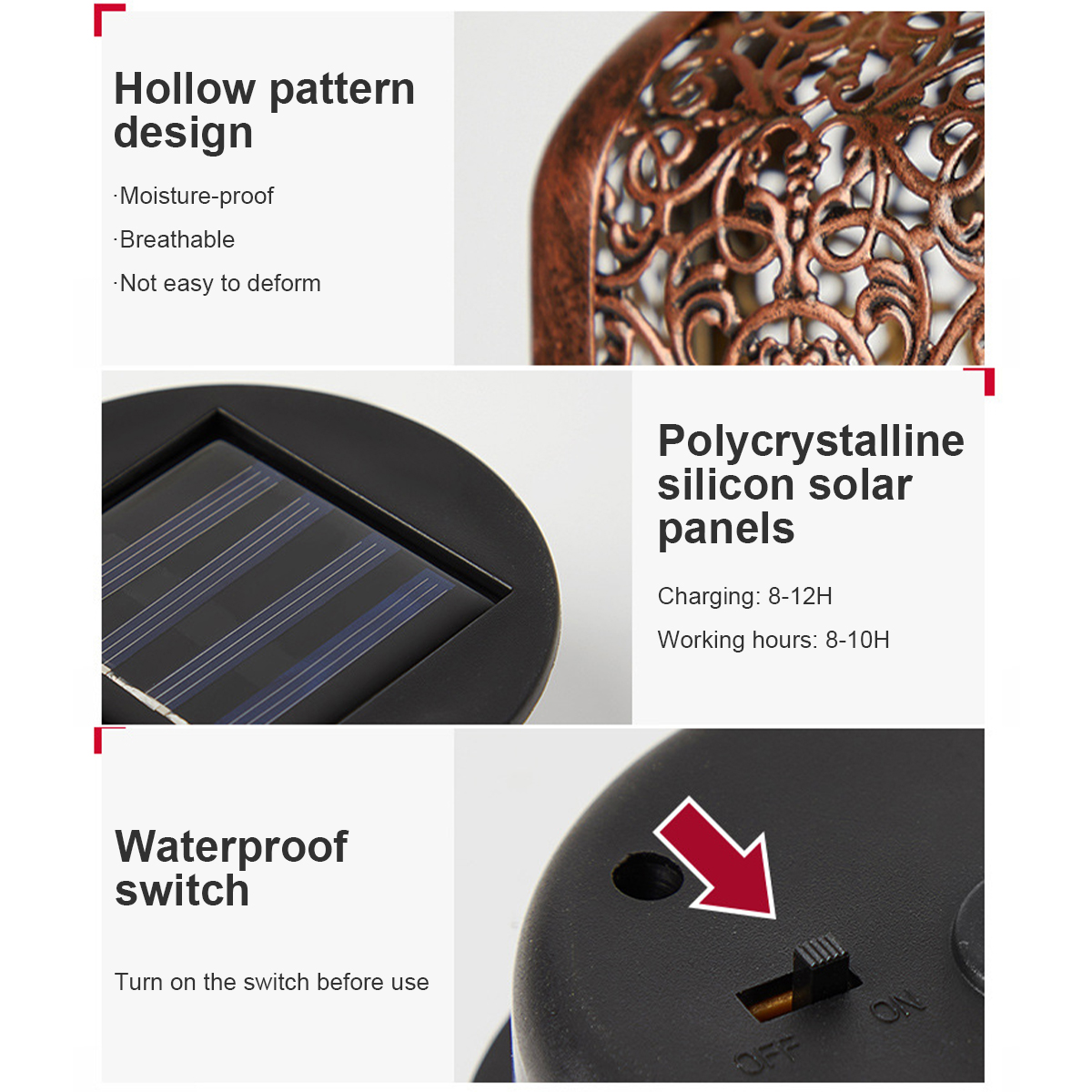 Solar Lanterns Outdoor Waterpr – Outdoor Lighting Ground recenzja i cena