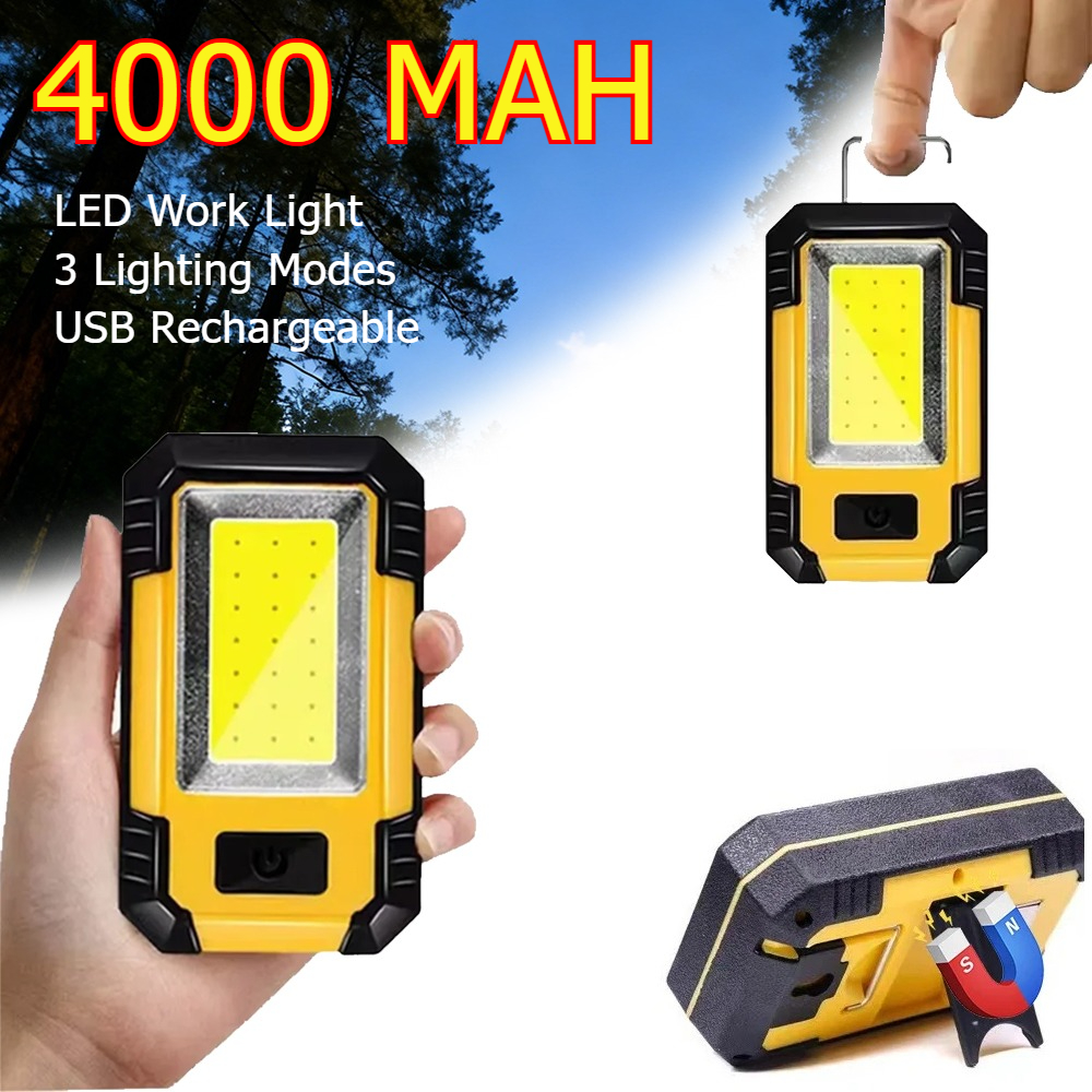 Rechargeable 4000MaH Work Ligh – Outdoor Lighting Lowes recenzja i cena