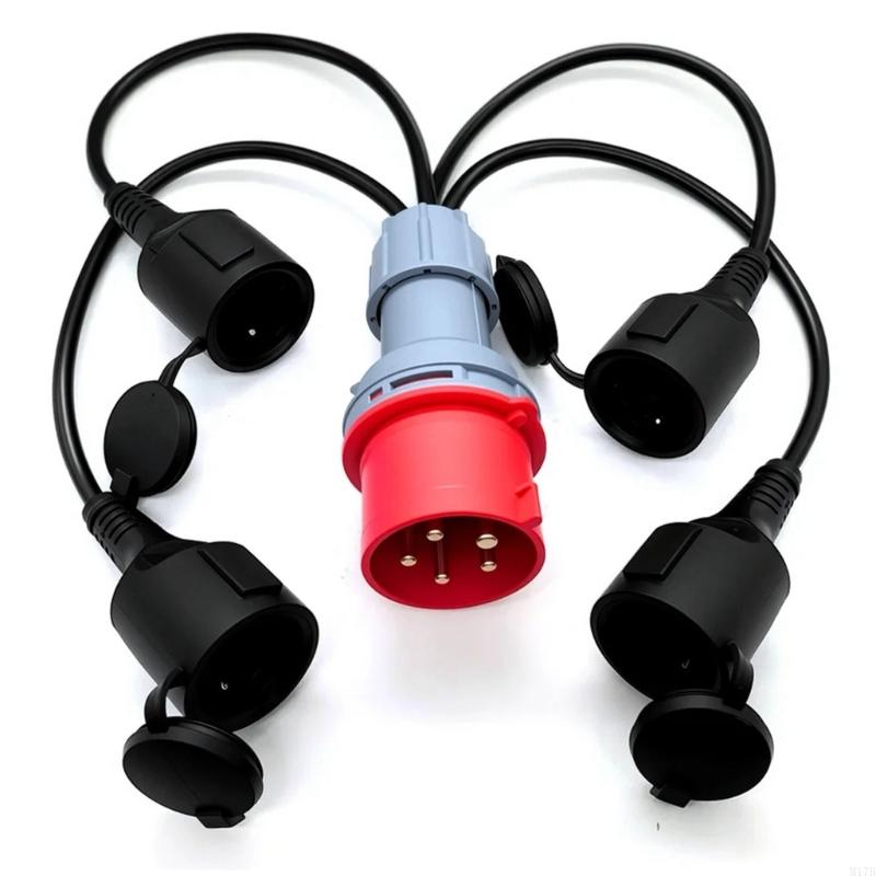 M17B 50cm 5 Wire Industrial Ad – Outdoor Lighting Extension Cord recenzja i cena