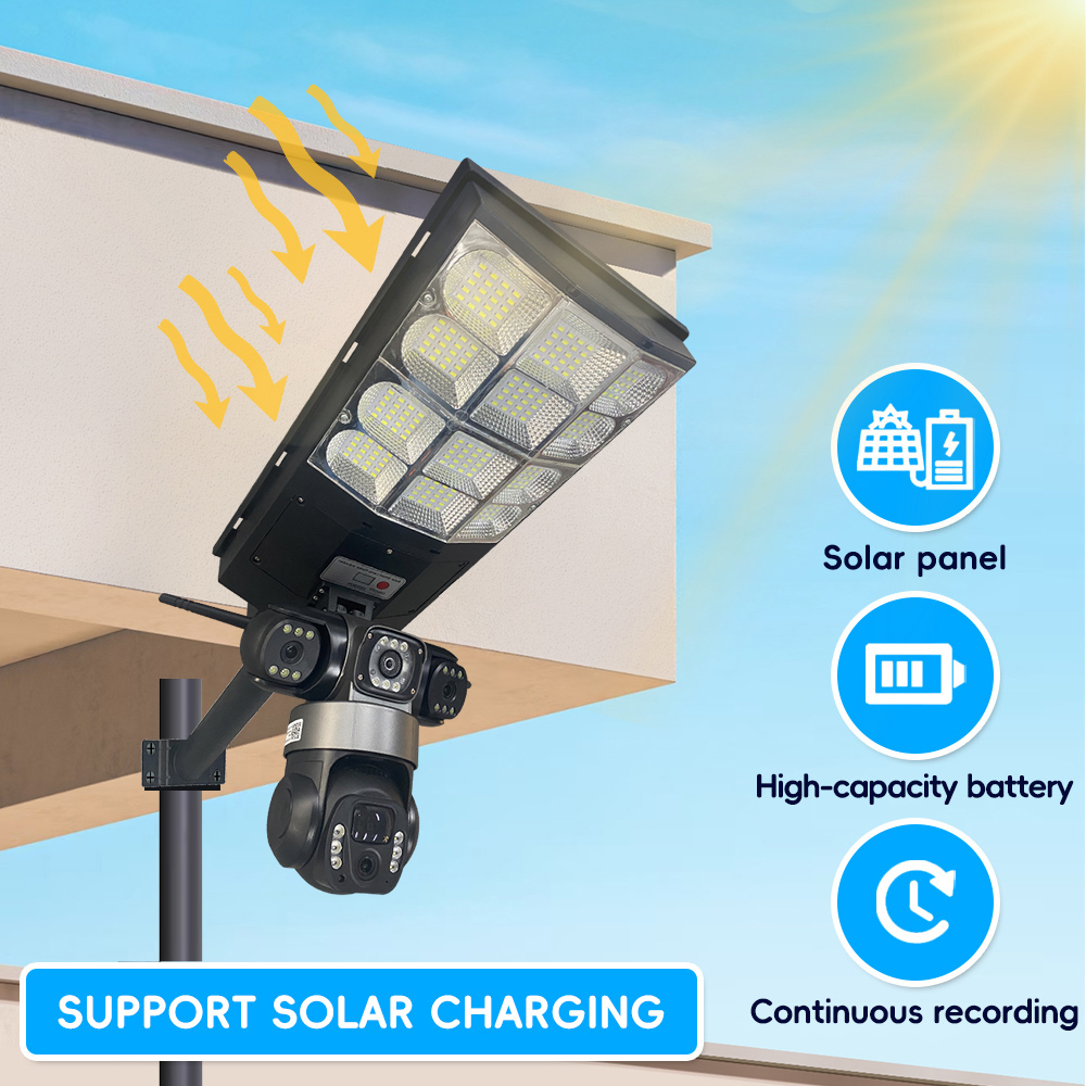 Solar 4G Street Light Camera 1 – Outdoor Lighting Remote Control recenzja i cena