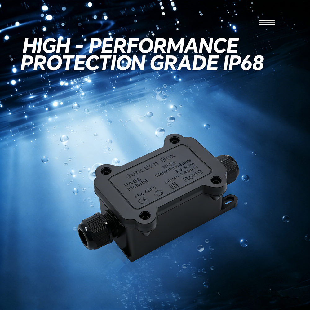 IP68 Waterproof Junction Box 2 – Outdoor Lighting Extension Cord recenzja i cena