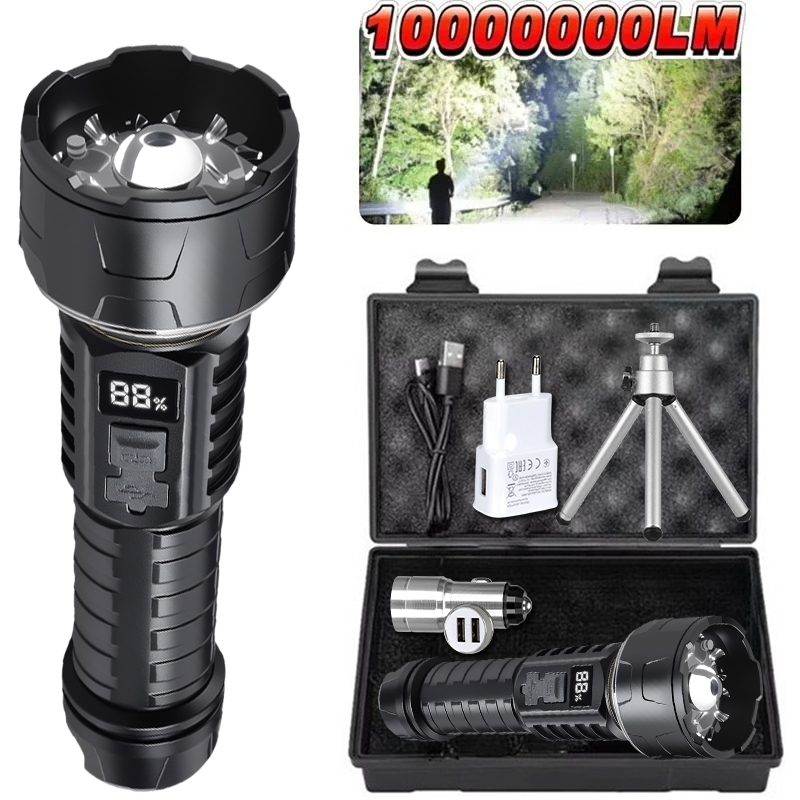 COB LED Flashlight Rechargeabl – Outdoor Lighting Lowes recenzja i cena