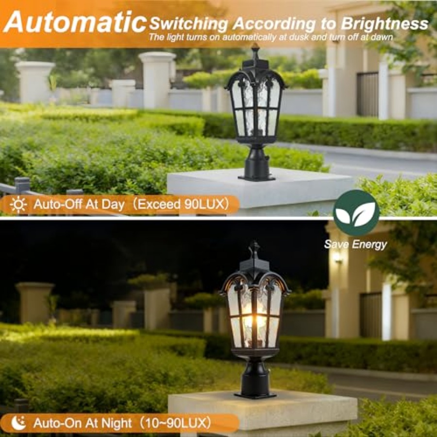 Sensor Outdoor Post Lights Wat – Outdoor Lighting Lamps recenzja i cena