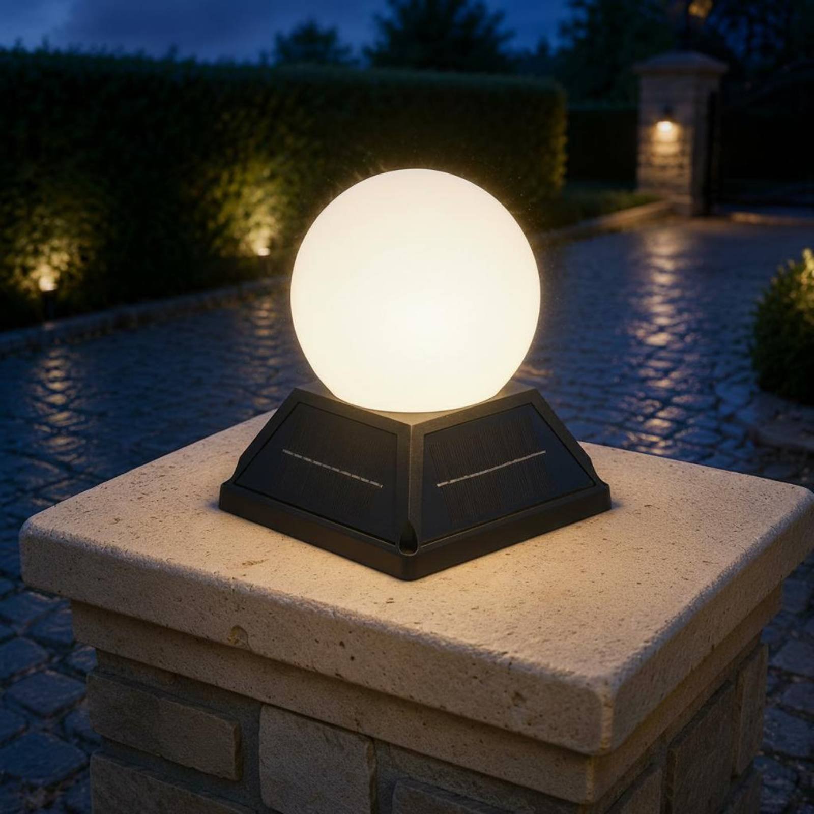 Solar Post Cap Light Wireless  – Outdoor Lighting Wireless recenzja i cena