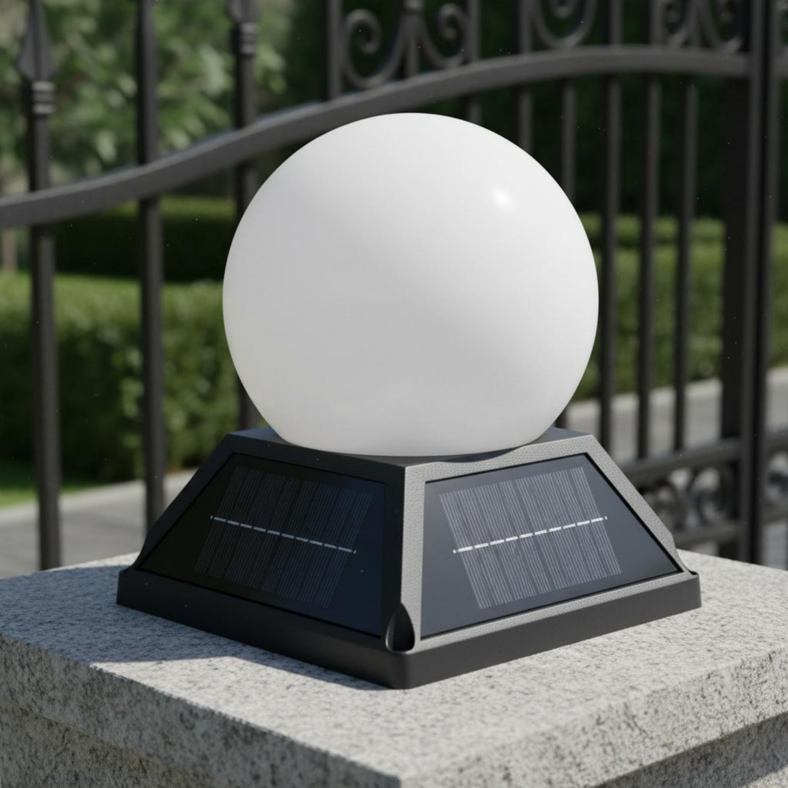 Solar Post Cap Light Wireless  – Outdoor Lighting Wireless recenzja i cena