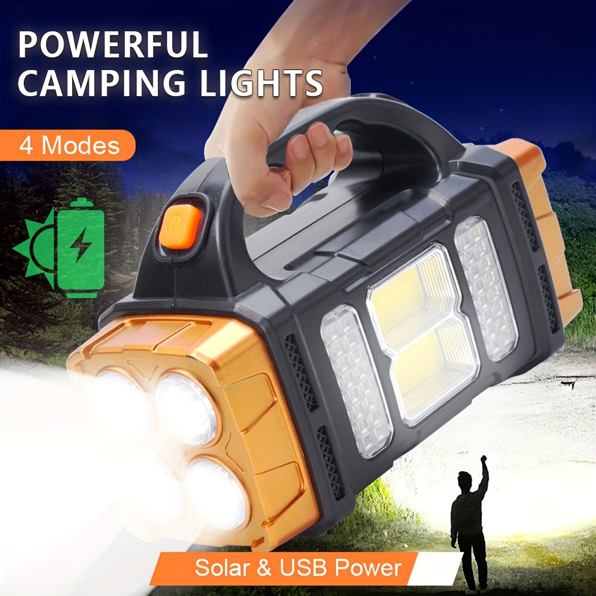 New Upgrade Rechargeable High  – Outdoor Lighting Nearby recenzja i cena