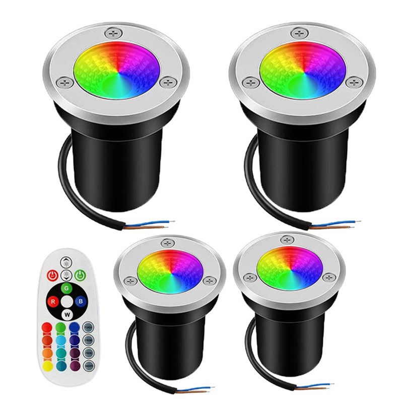【NEW YEAR  】RGBW In Ground Lig – Outdoor Lighting Low Voltage recenzja i cena