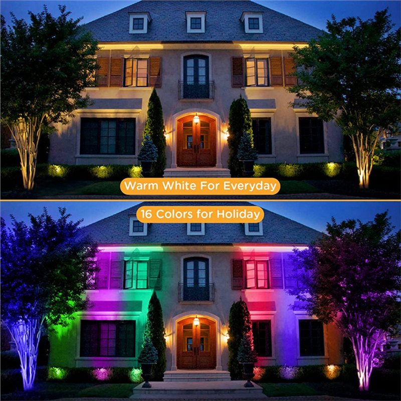 【NEW YEAR  】RGBW In Ground Lig – Outdoor Lighting Low Voltage recenzja i cena