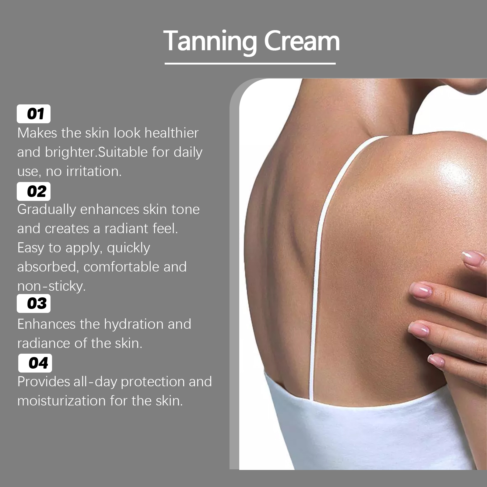 Tanning Lotion Face Body Self  – Outdoor Lighting Unit recenzja i cena