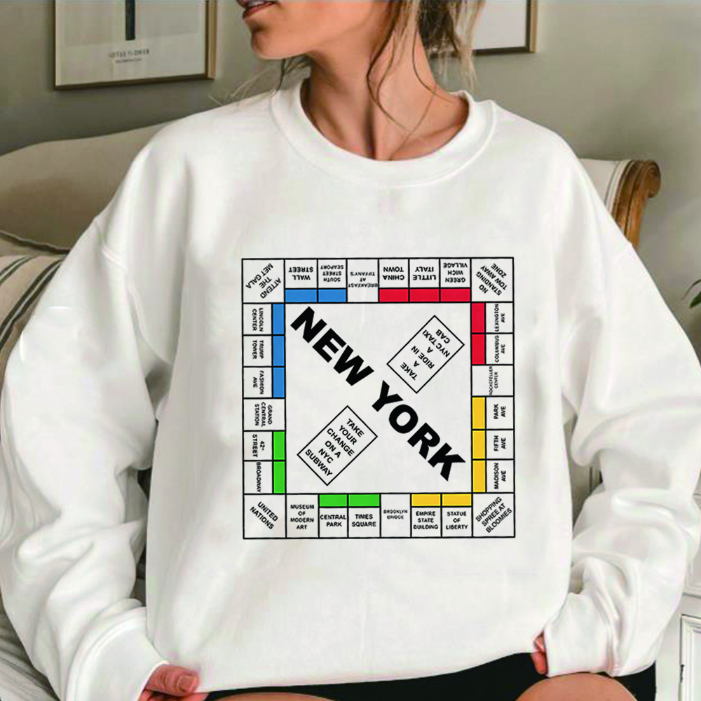 New York Monopoly Sweatshirt a – Outdoor Lighting New York recenzja i cena