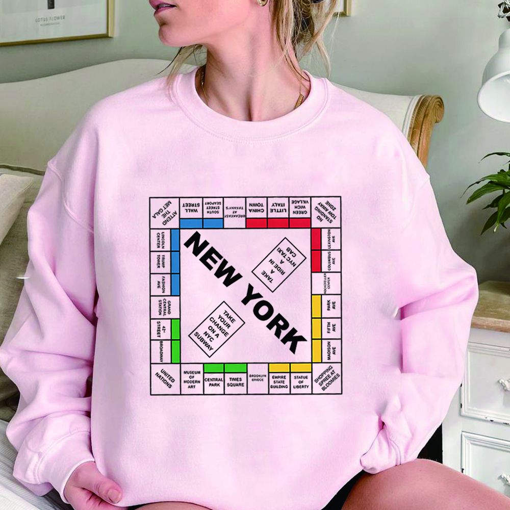 New York Monopoly Sweatshirt a – Outdoor Lighting New York recenzja i cena