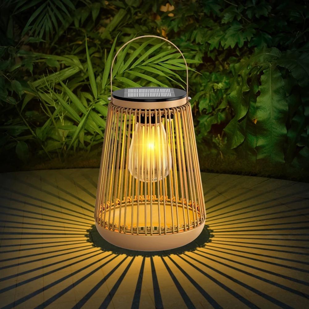 IP65 Waterproof Solar Rattan L – Outdoor Lighting Lamps recenzja i cena