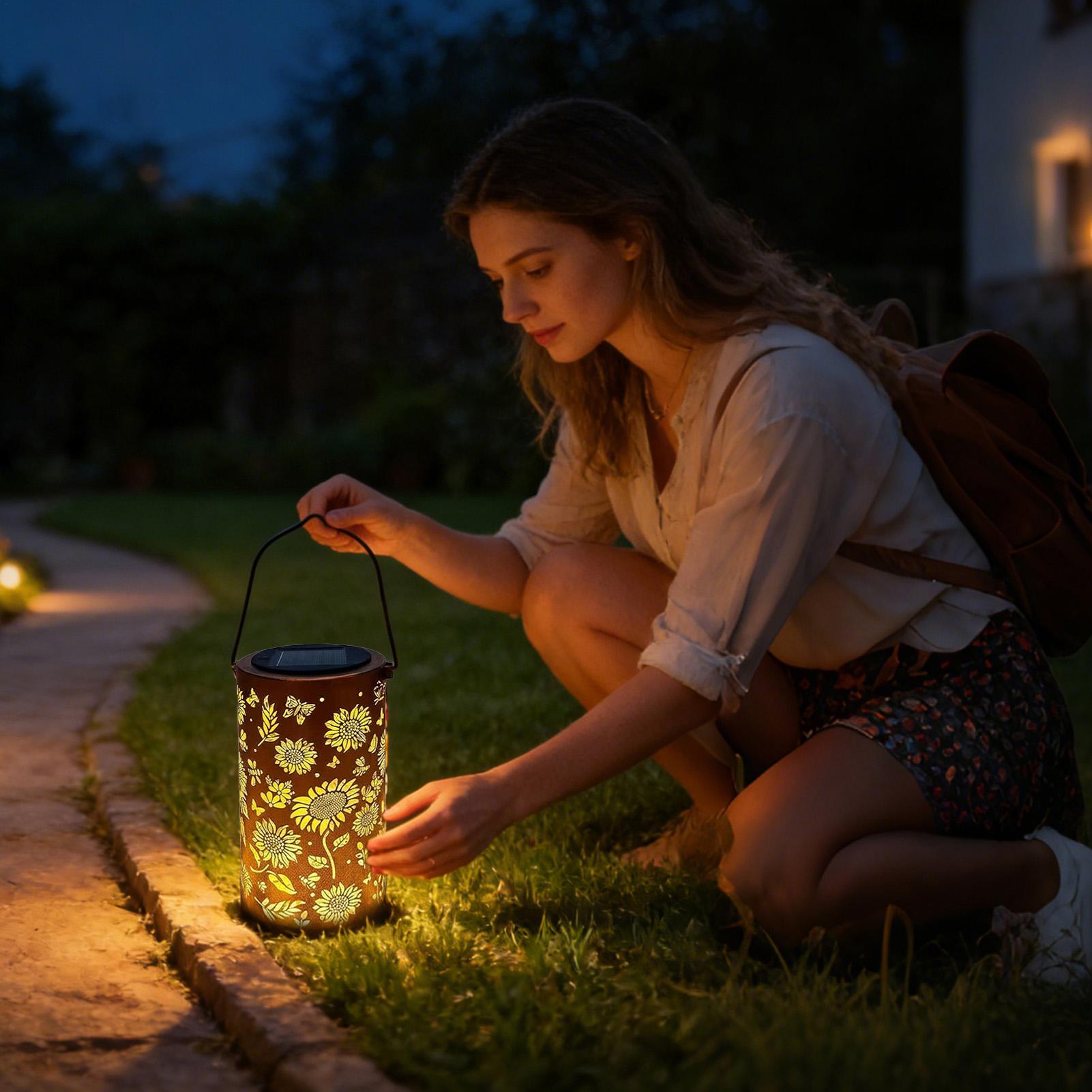 Outdoor Solar Lantern Metal Wa – Outdoor Lighting Front Yard recenzja i cena