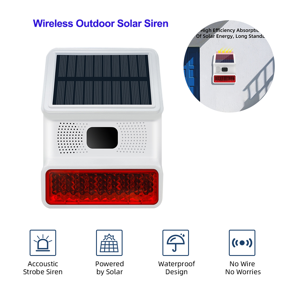 TAIBOAN 433MHZ Wireless Solar  – Outdoor Lighting Wireless recenzja i cena