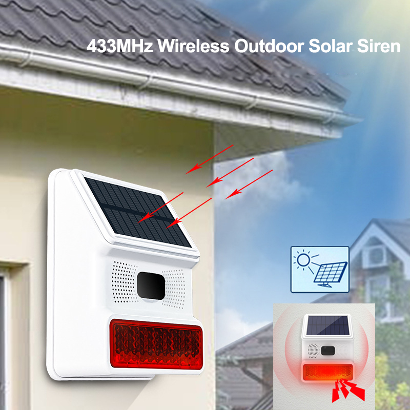 TAIBOAN 433MHZ Wireless Solar  – Outdoor Lighting Wireless recenzja i cena