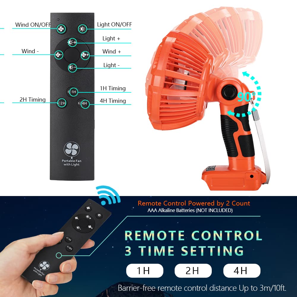 Portable Outdoor Fan for Black – Outdoor Lighting Unit recenzja i cena