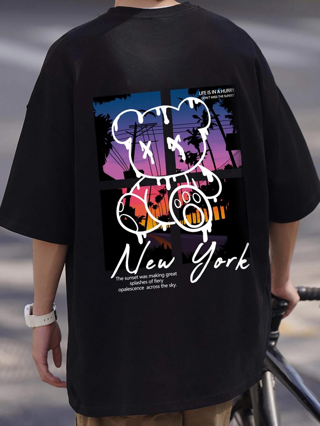 New York Art Word Cartoon Bear – Outdoor Lighting New York recenzja i cena