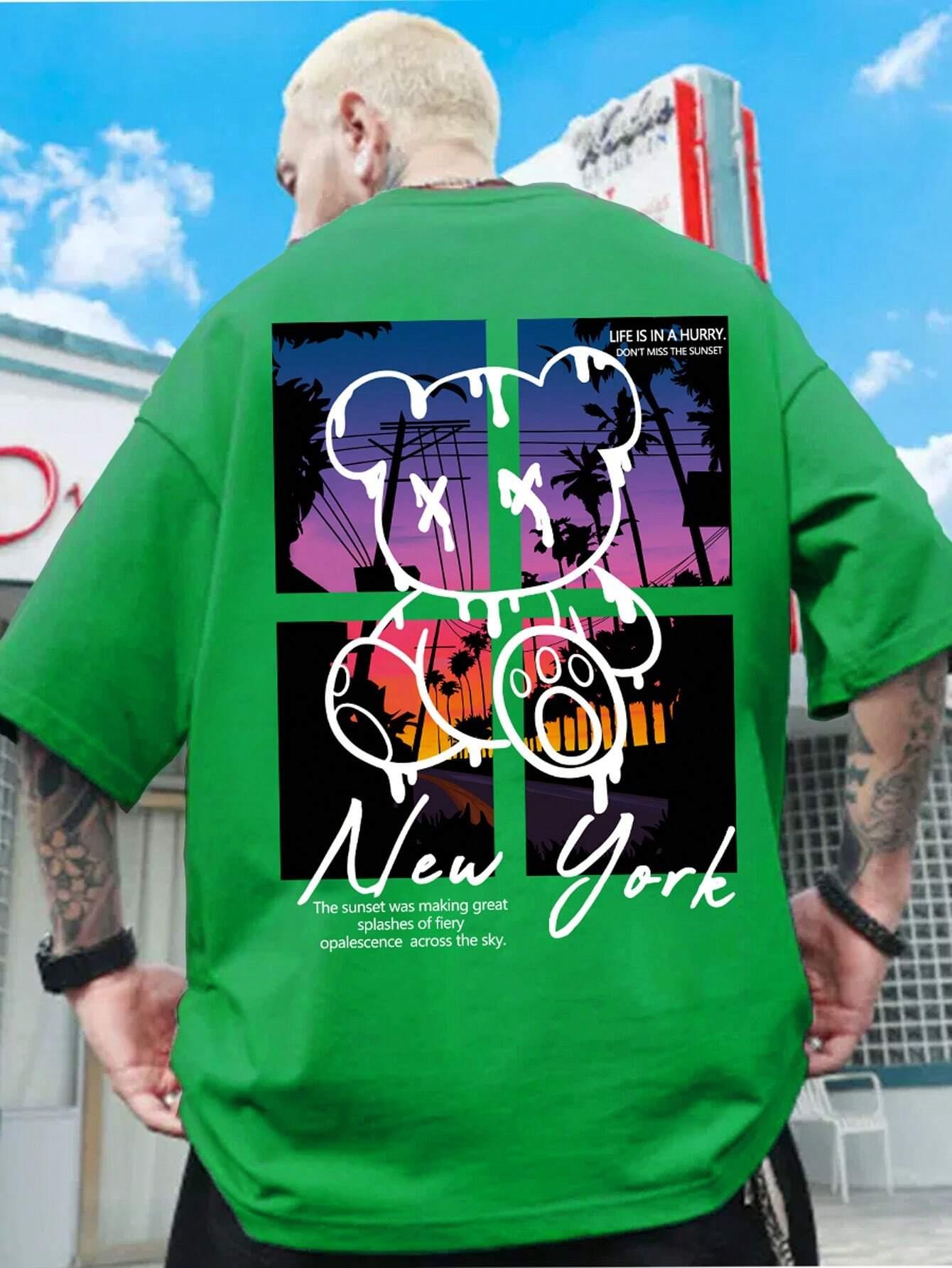 New York Art Word Cartoon Bear – Outdoor Lighting New York recenzja i cena