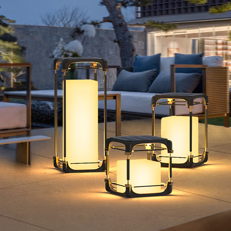 Luminous floor lamp courtyard  – Outdoor Lighting Lamps recenzja i cena