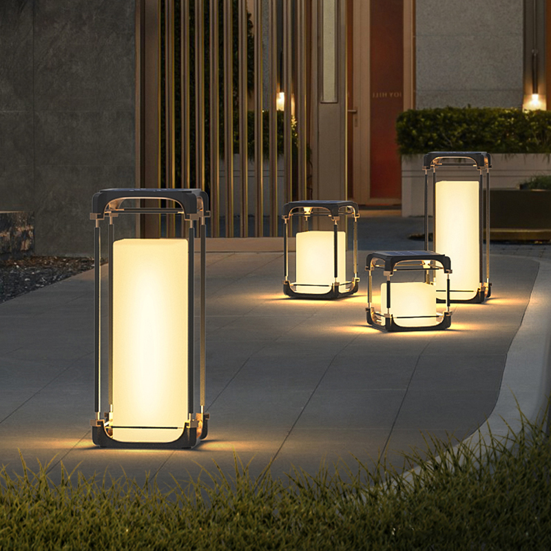 Luminous floor lamp courtyard  – Outdoor Lighting Lamps recenzja i cena