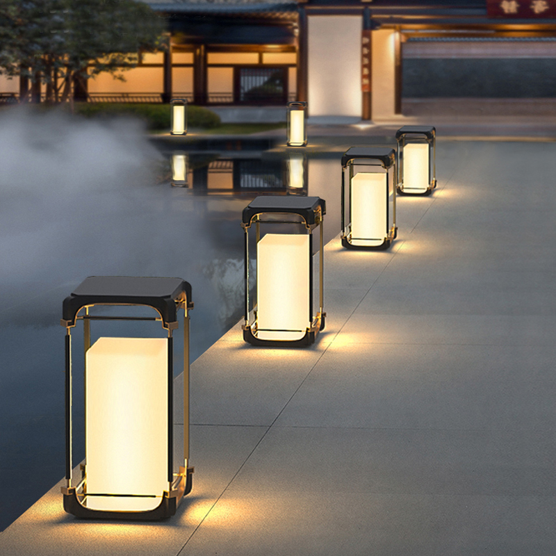 Luminous floor lamp courtyard  – Outdoor Lighting Lamps recenzja i cena