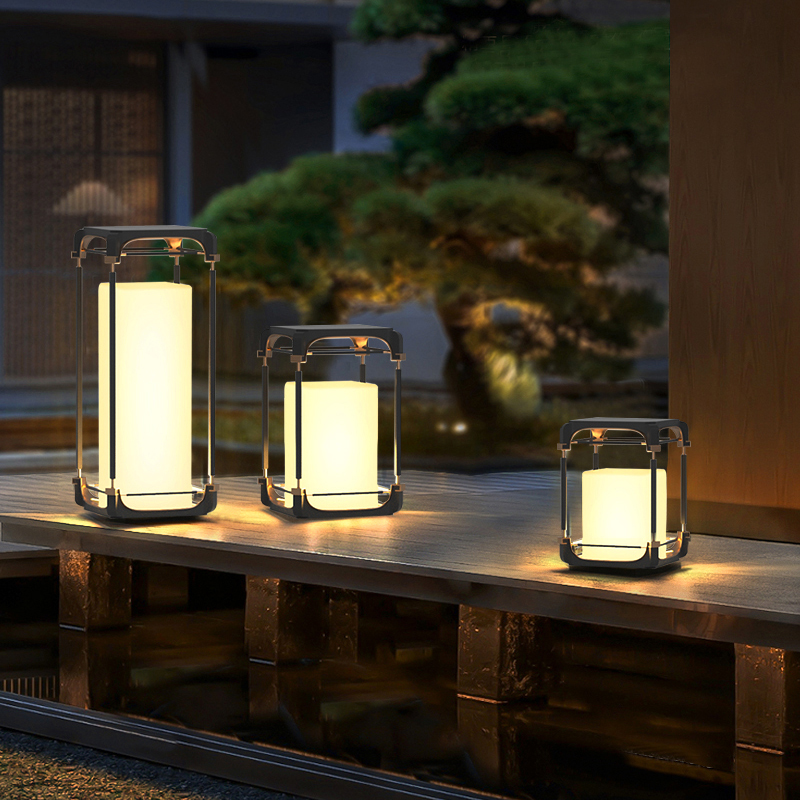 Luminous floor lamp courtyard  – Outdoor Lighting Lamps recenzja i cena