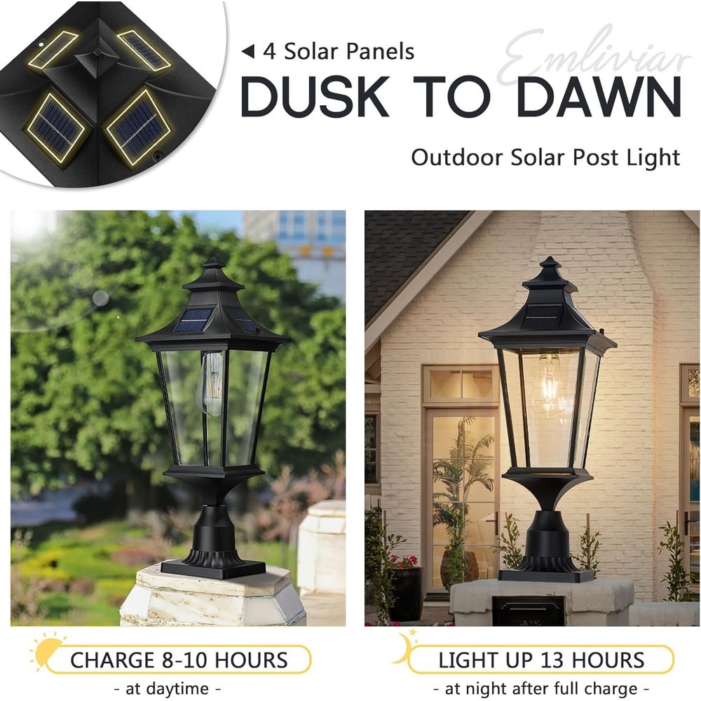 22 Inch armhouse r Lamp Post L – Outdoor Lighting Remote Control recenzja i cena