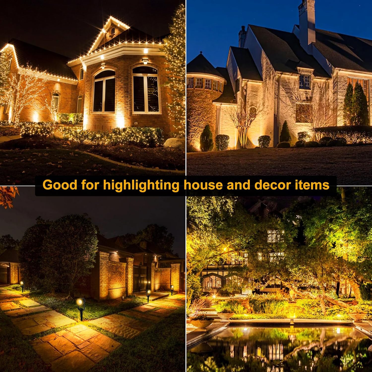 4/6/8LEDS 3000K Outdoor Spotli – Outdoor Lighting Low Voltage recenzja i cena