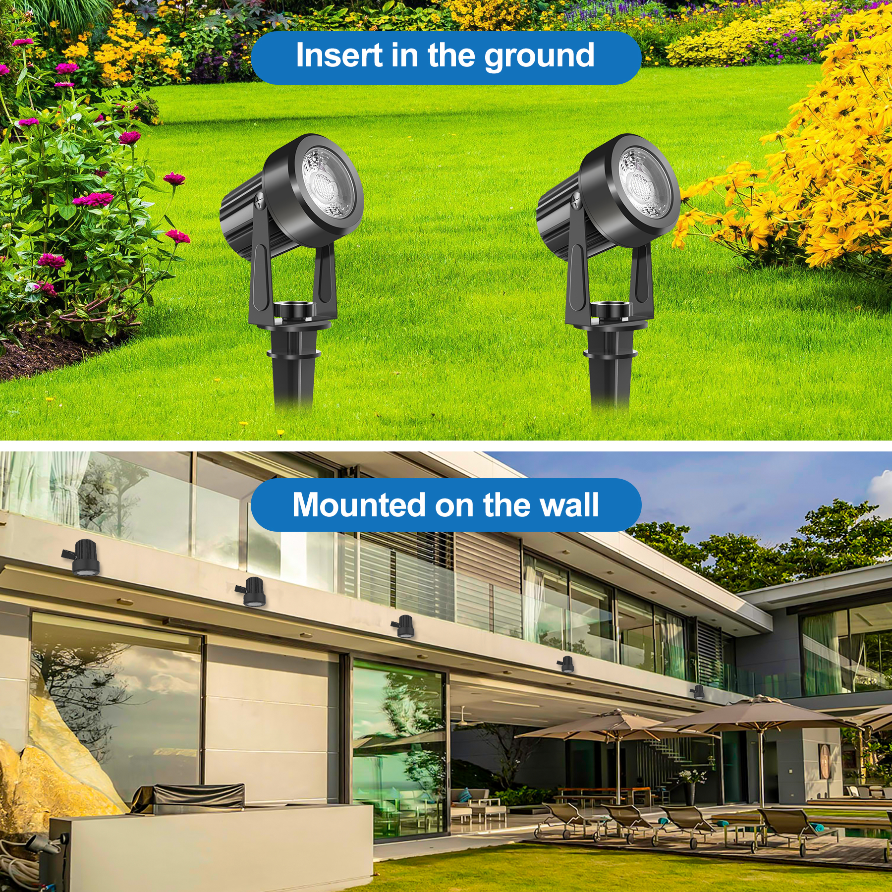 4/6/8LEDS 3000K Outdoor Spotli – Outdoor Lighting Low Voltage recenzja i cena