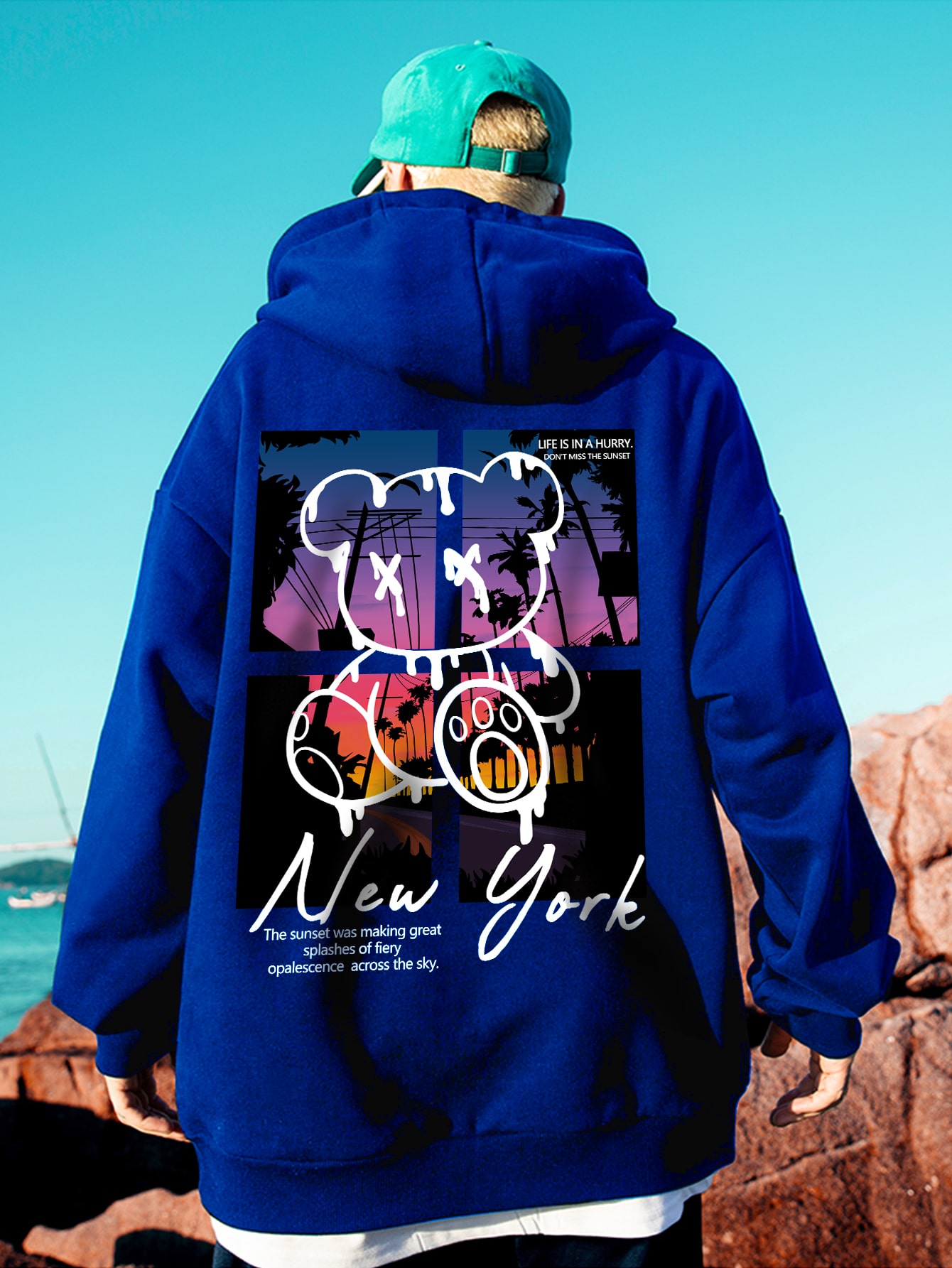 New York Art Word Cartoon Bear – Outdoor Lighting New York recenzja i cena