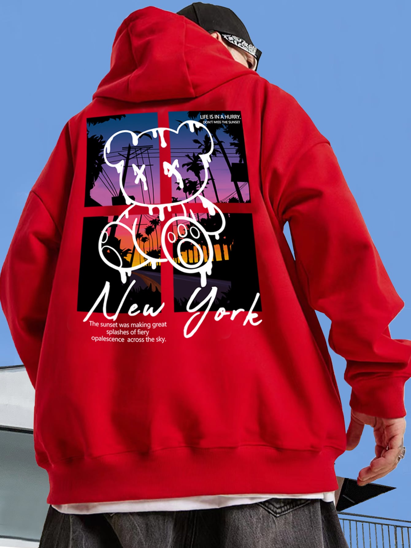 New York Art Word Cartoon Bear – Outdoor Lighting New York recenzja i cena