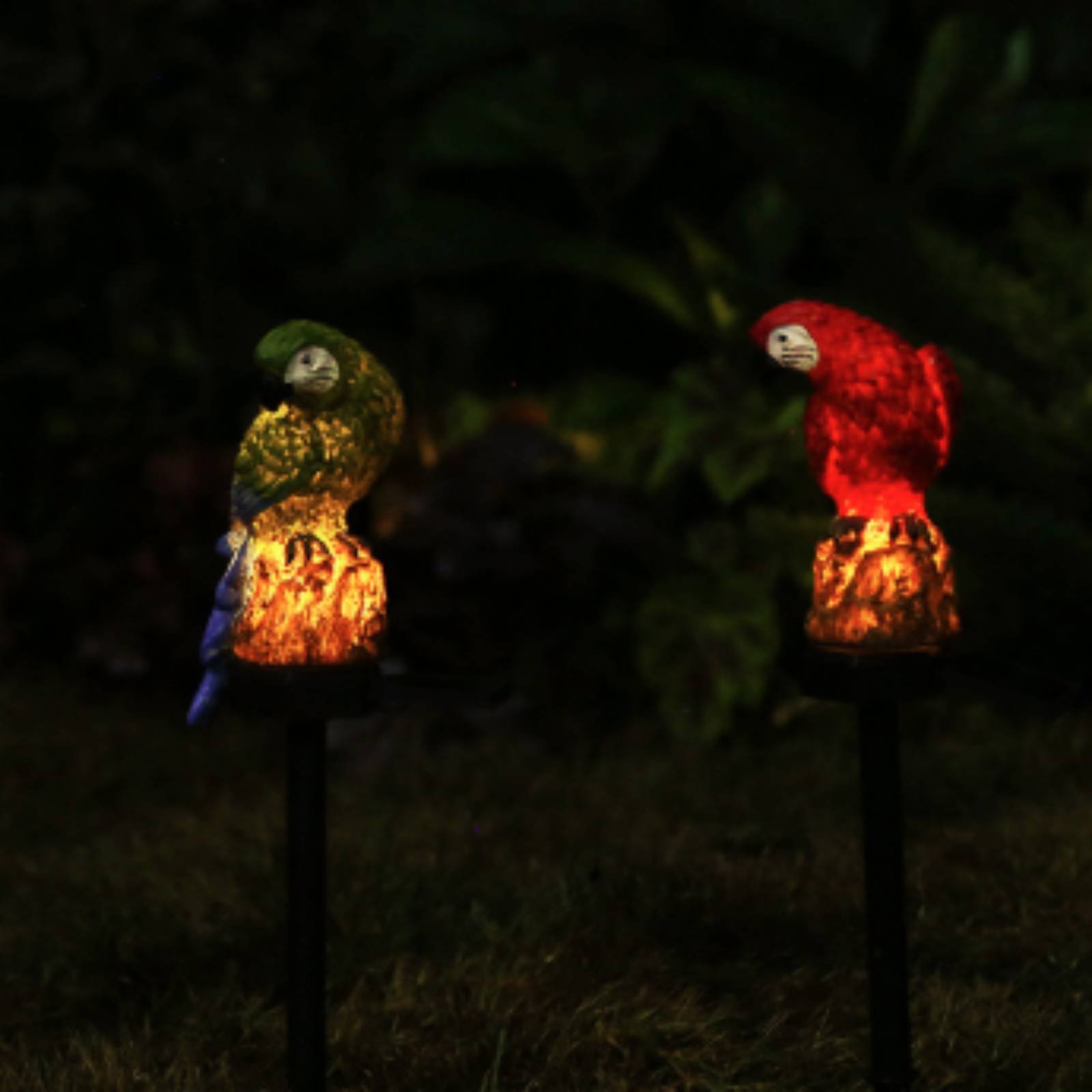 Resin Parrot Lawn Lamp Waterpr – Outdoor Lighting Ground recenzja i cena