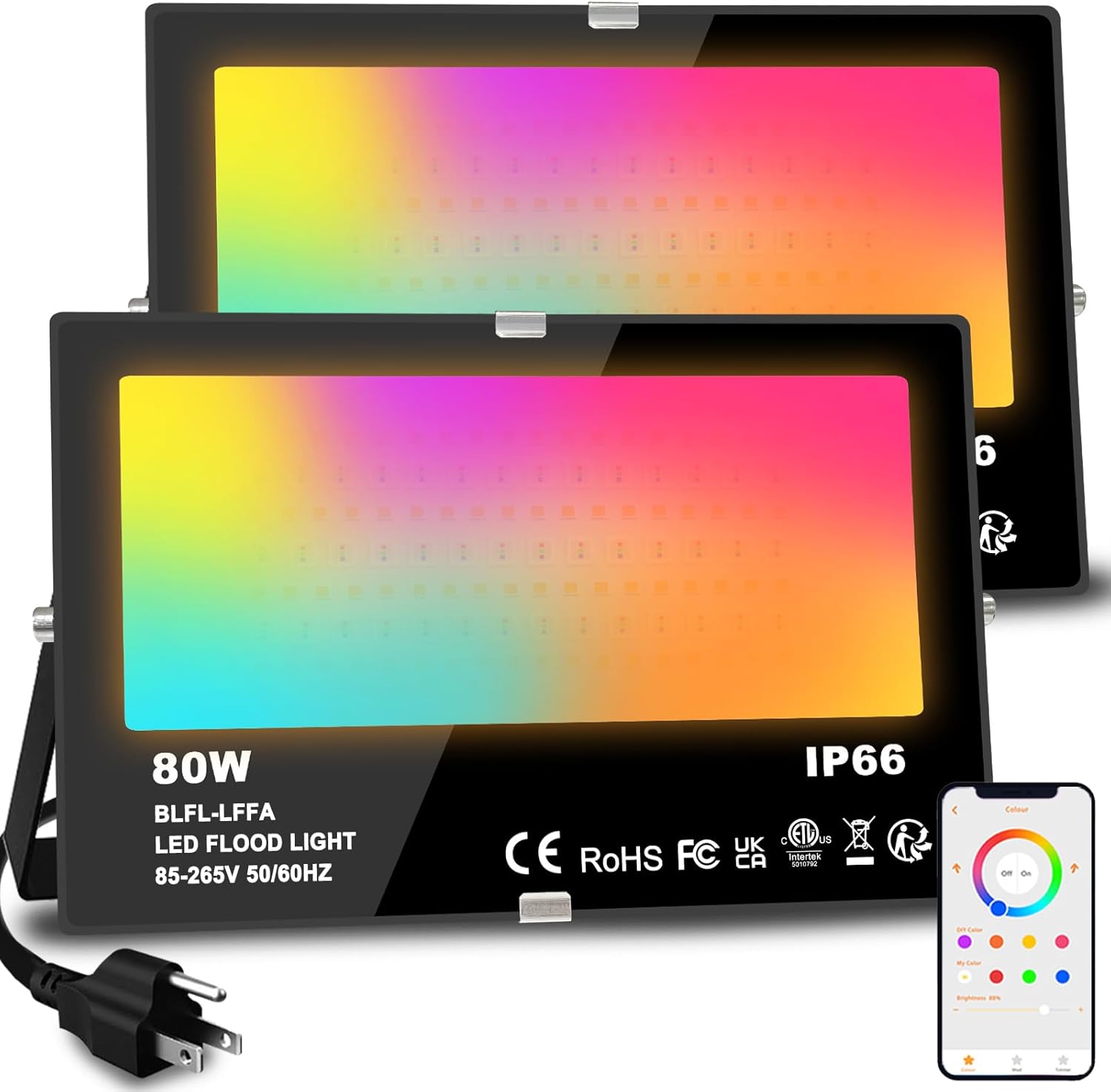 Smart RGB LED Flood Light 800W – Led Flood Light recenzja i cena