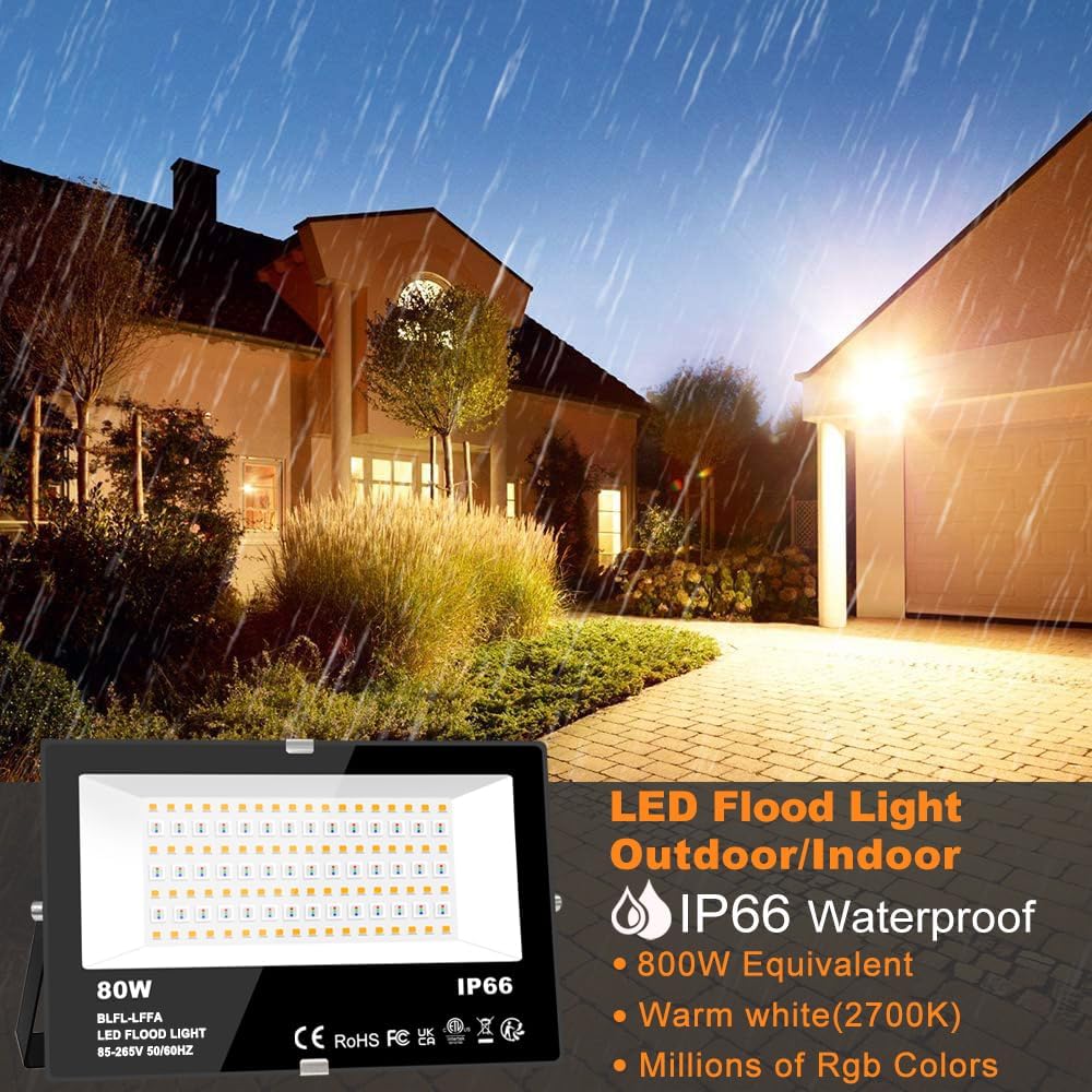 Smart RGB LED Flood Light 800W – Led Flood Light recenzja i cena