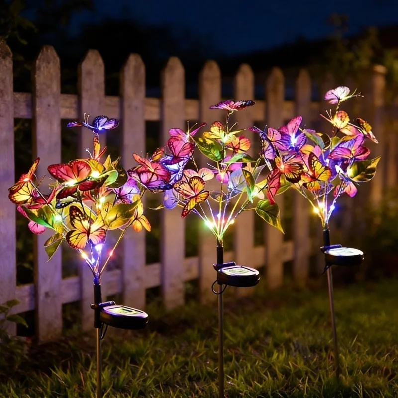 Simulation Butterfly Solar LED – Outdoor Lighting For Fence recenzja i cena