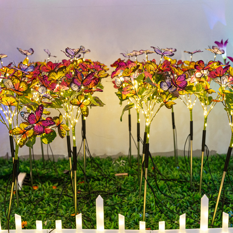 Simulation Butterfly Solar LED – Outdoor Lighting For Fence recenzja i cena