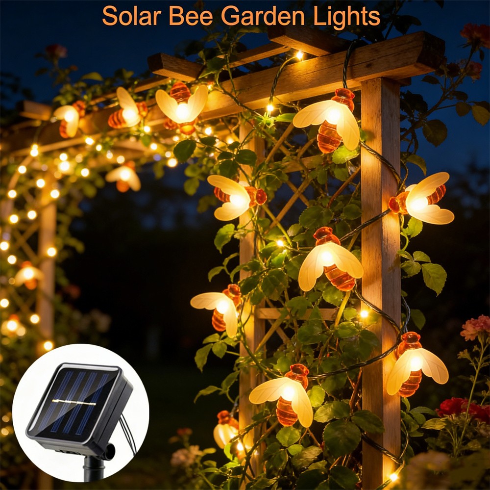 20/50/100LED 8 Mode Garden Lig – Outdoor Lighting For Fence recenzja i cena